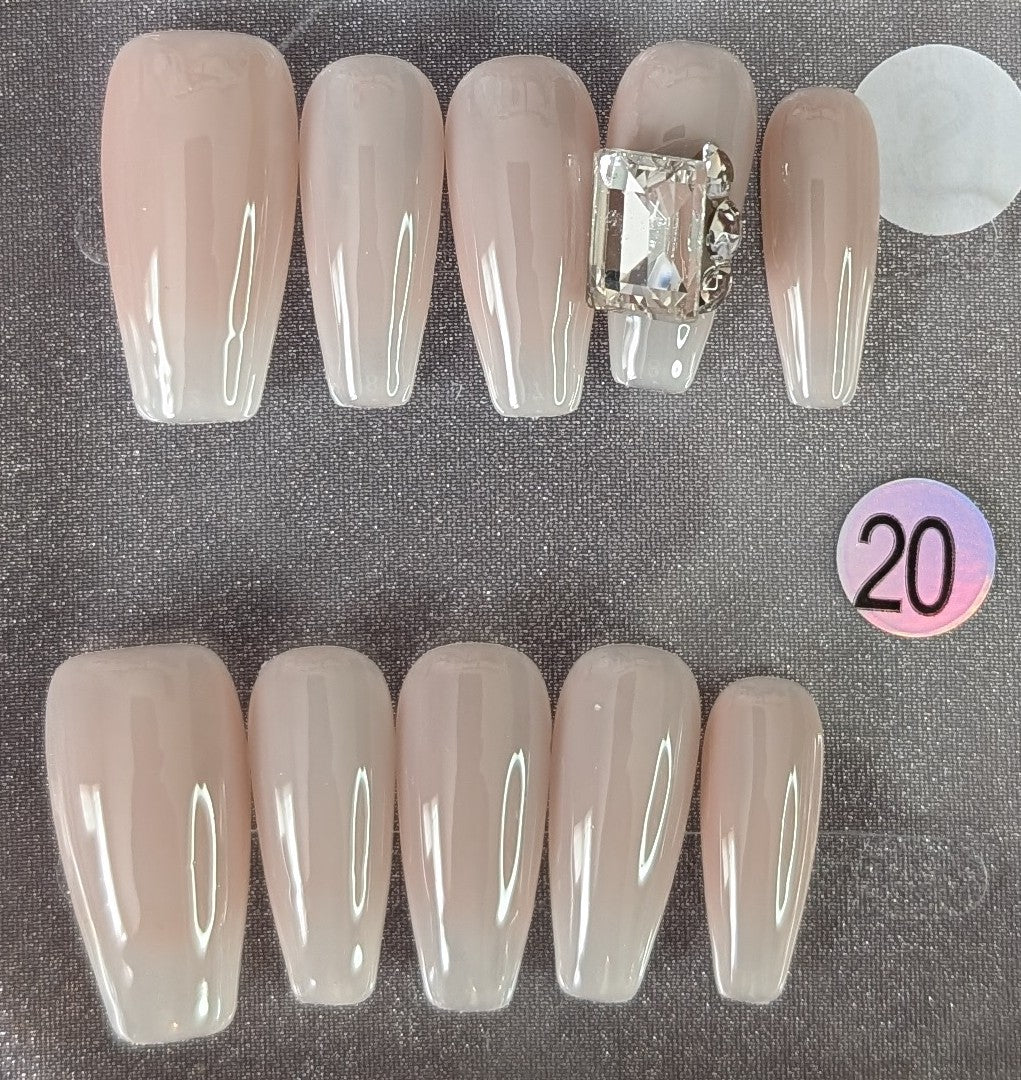 Nude Elegance Press-On Nails