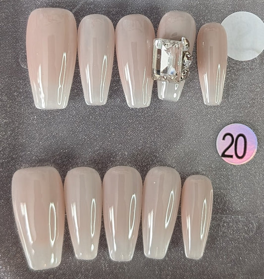 Nude Elegance Press-On Nails