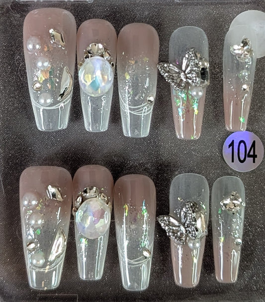 Set 104 – Opal Butterfly Elegance