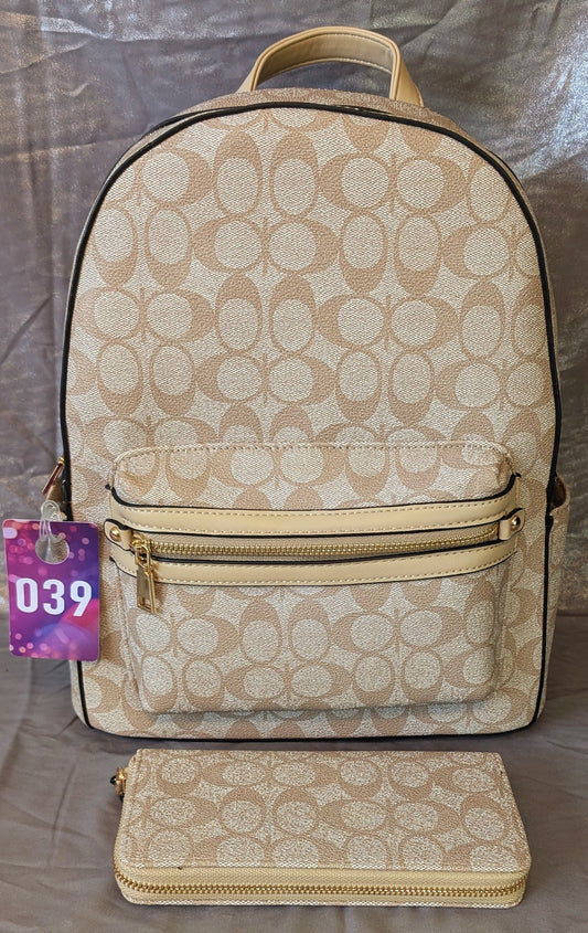 2-Piece Backpack & Wallet Set