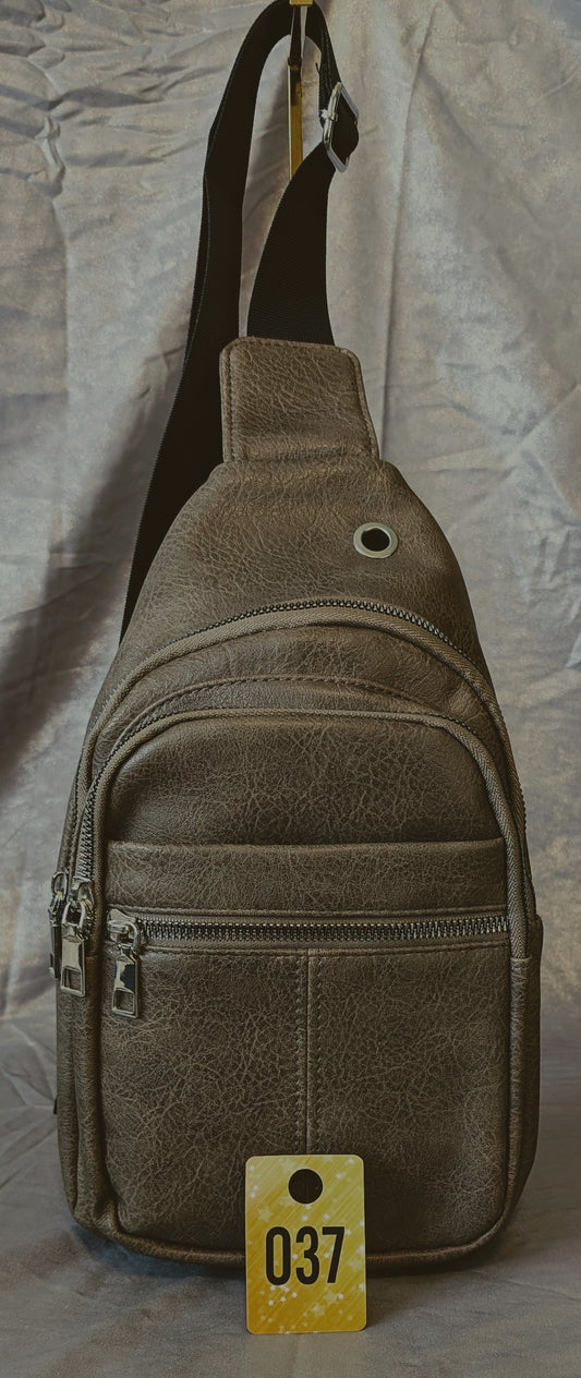 Chestnut Brown Crossbody Sling Bag
