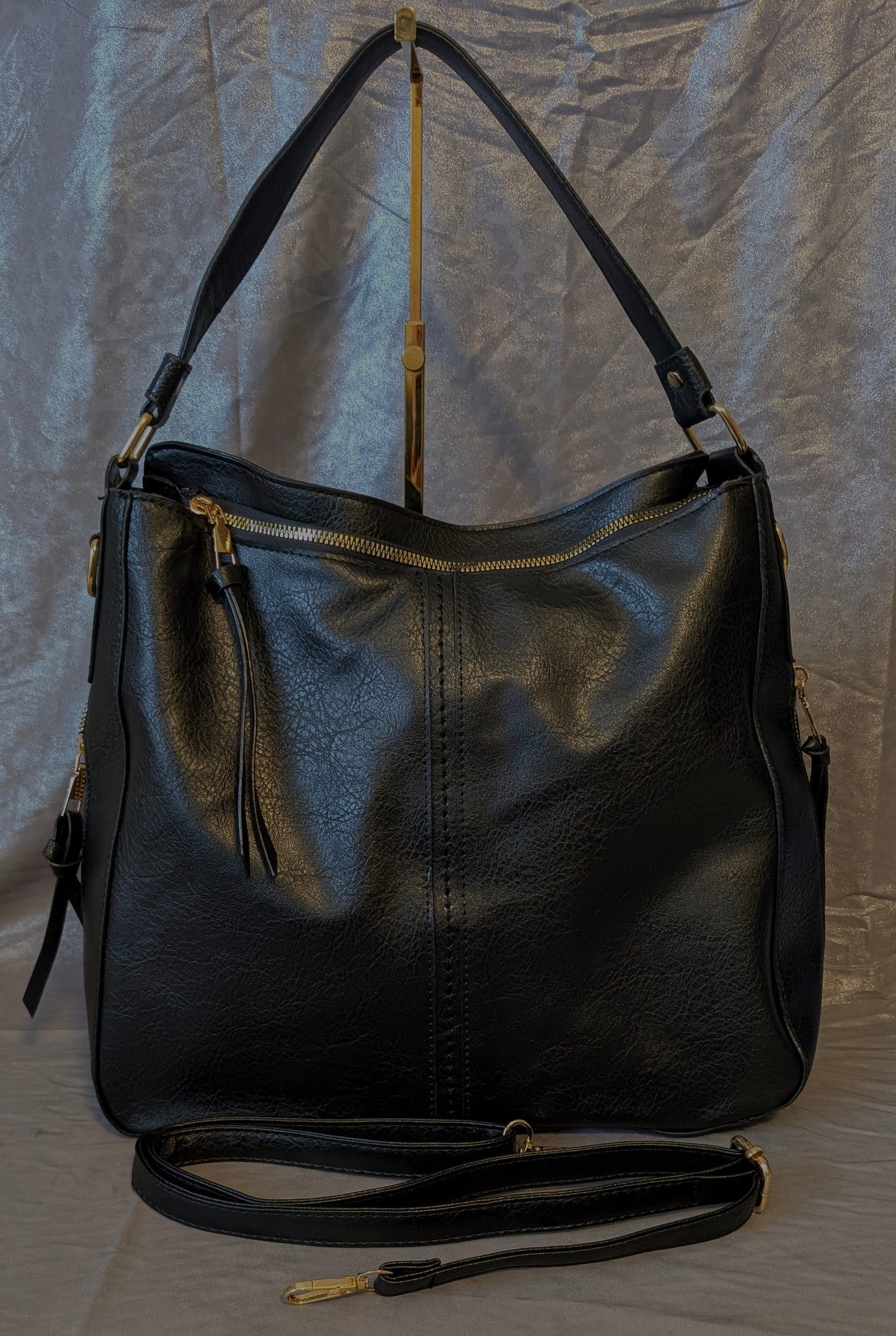 Vintage Black Everyday Carry Bag