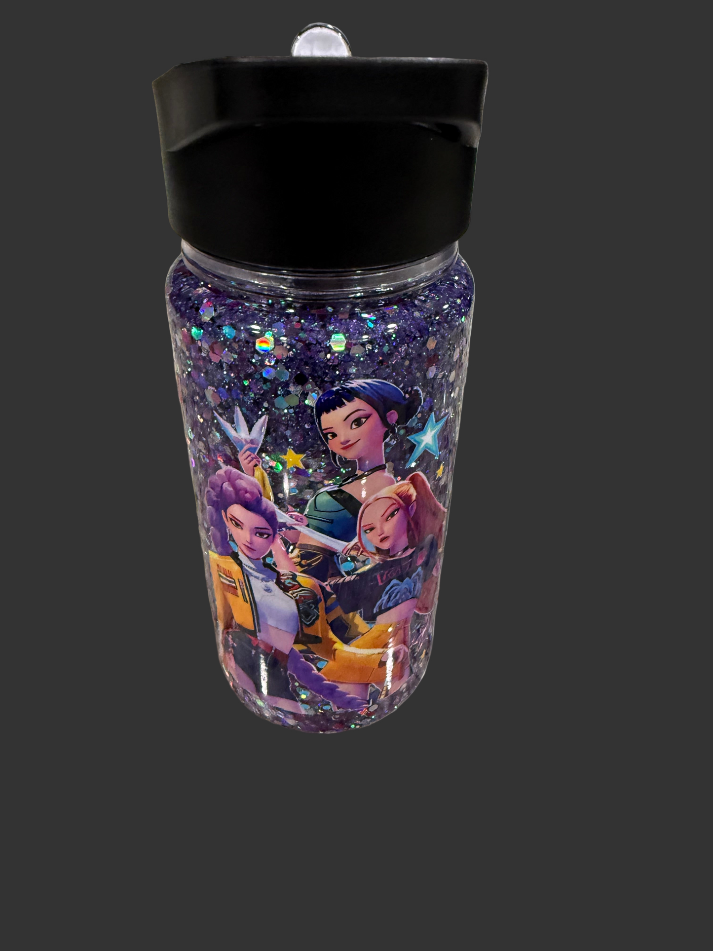 K-POP snow globe cup -acrylic 10oz