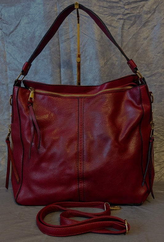 Vintage Maroon Everyday Carry Bag