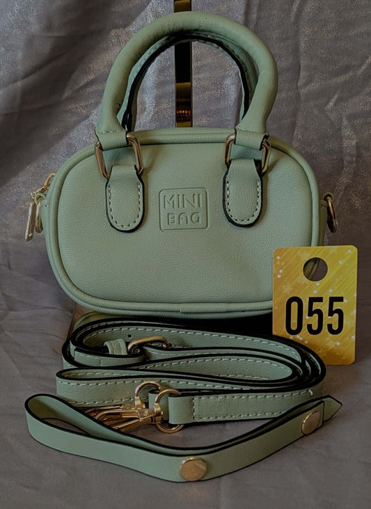 Mint Green Mini Bag with Strap